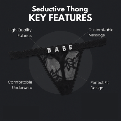Avara™ Custom Name Thong